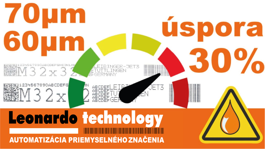 Ako znížiť náklady na tlač až o 50%? Voľbou vhodnej veľkosti trysky a teda veľkosti kvapôčky, vhodným atramentom a taktiež nastavením tlačiarne.